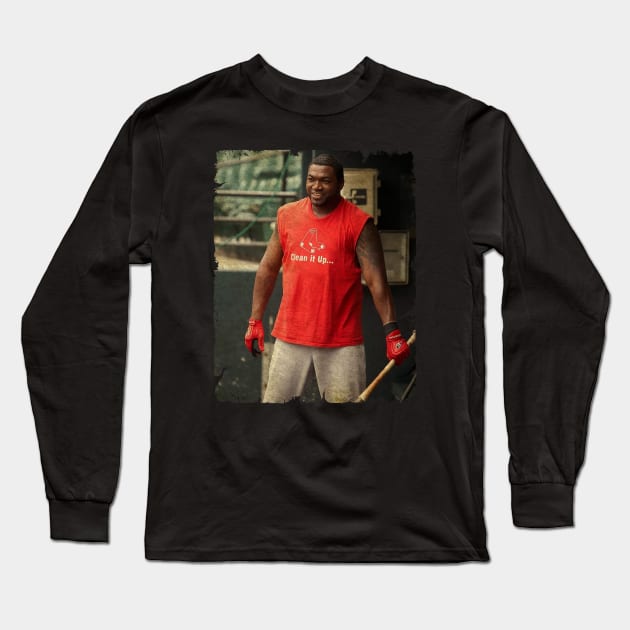 David Ortiz, 41 - 47 (2004) Long Sleeve T-Shirt by anjaytenan